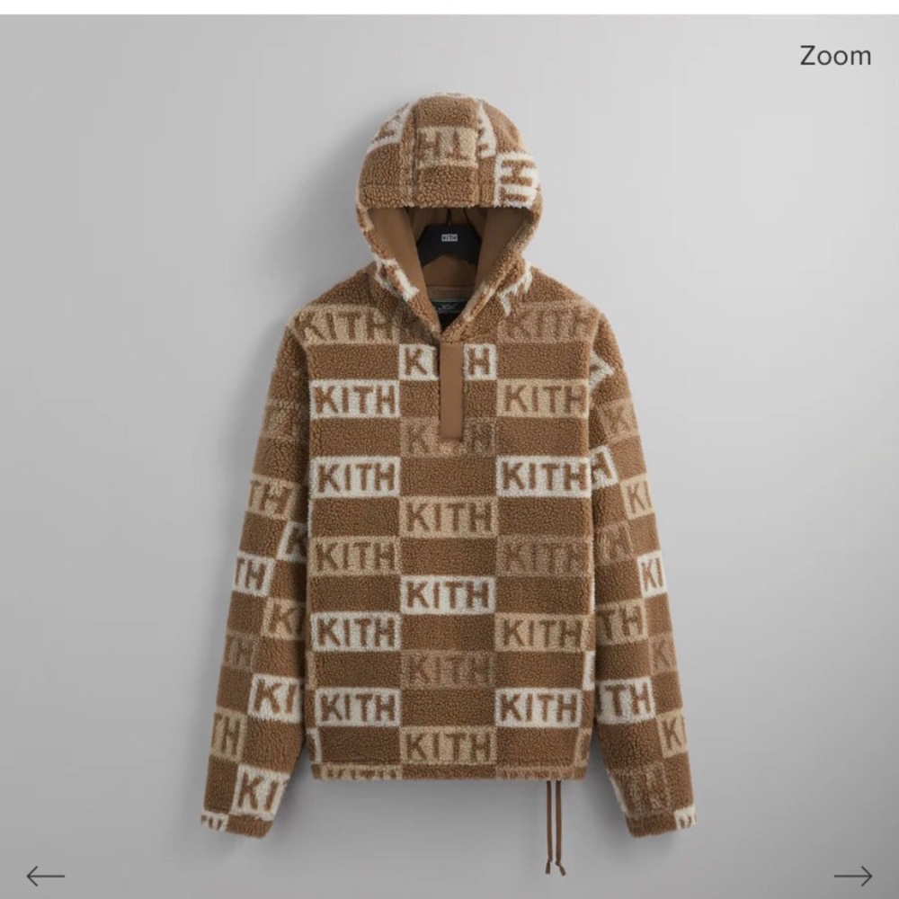 Kith Merrick Sherpa Hoodie XL